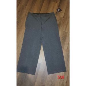 Ava & Viv Grey womens dress pants 18w  38x29 NWT